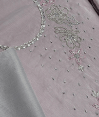 Pastel Ombre Embellished Maxi Dress