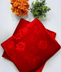 Luxury Embossed Velvet Fabric Set Unstitched