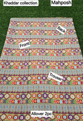 Mahposh Khaddar 2-Piece Suit – Vibrant Ethnic Print