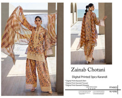 Karandi unstitch 3 piece suit