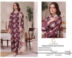 Karandi unstitch 3 piece suit