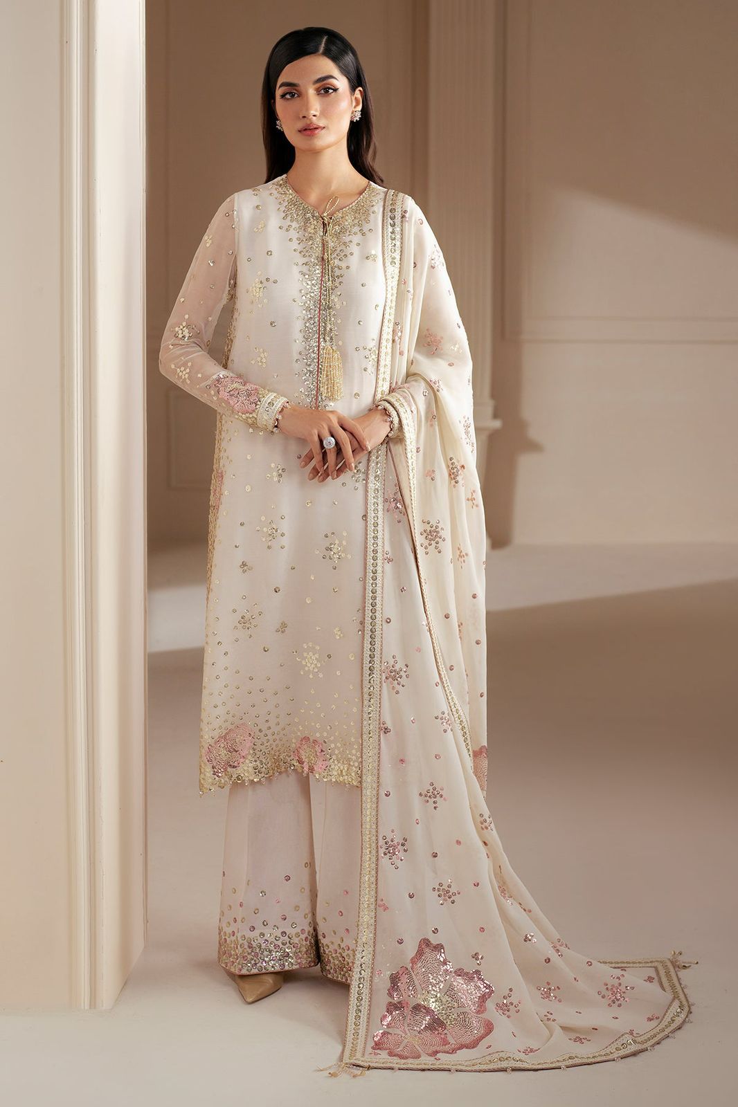 Jazmin chiffon embroidered collection